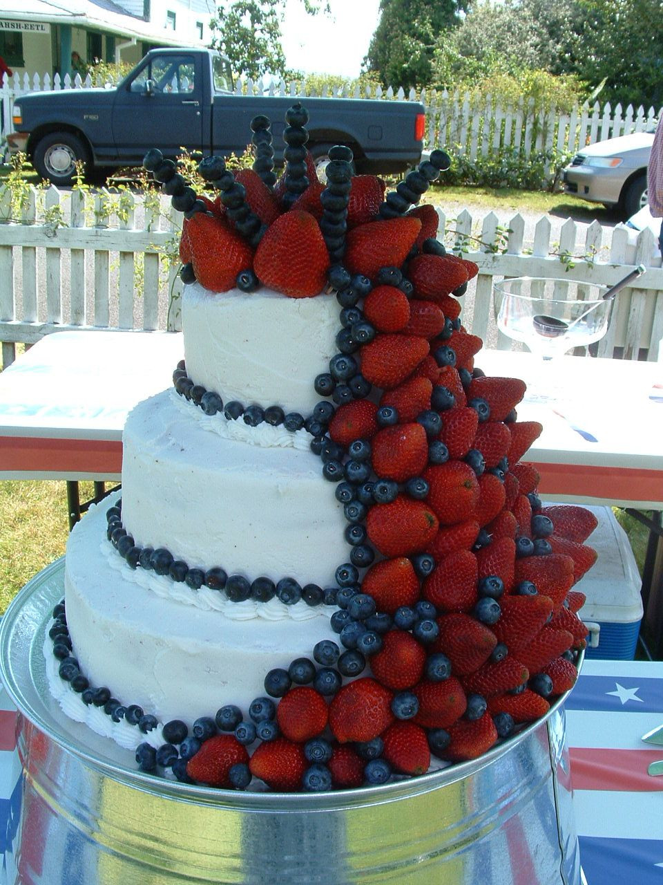 4Th Of July Wedding Cakes
 Fourth of July wedding cake Craft Ideas