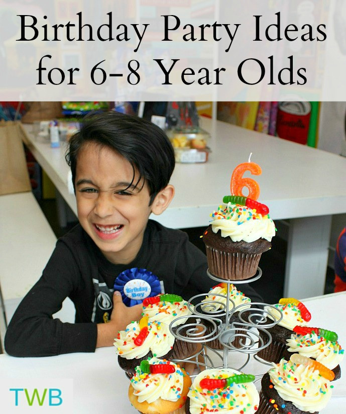 5 Year Old Birthday Party Ideas
 5 Birthday Party Ideas for Your 6 8 Year Olds The Write