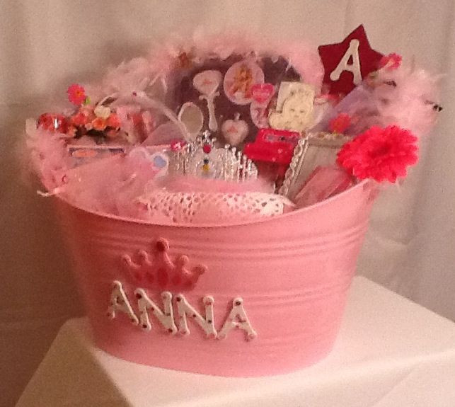 5 Yr Old Girl Birthday Gift Ideas
 A Candice Creation Princess Basket for 5 year old girl