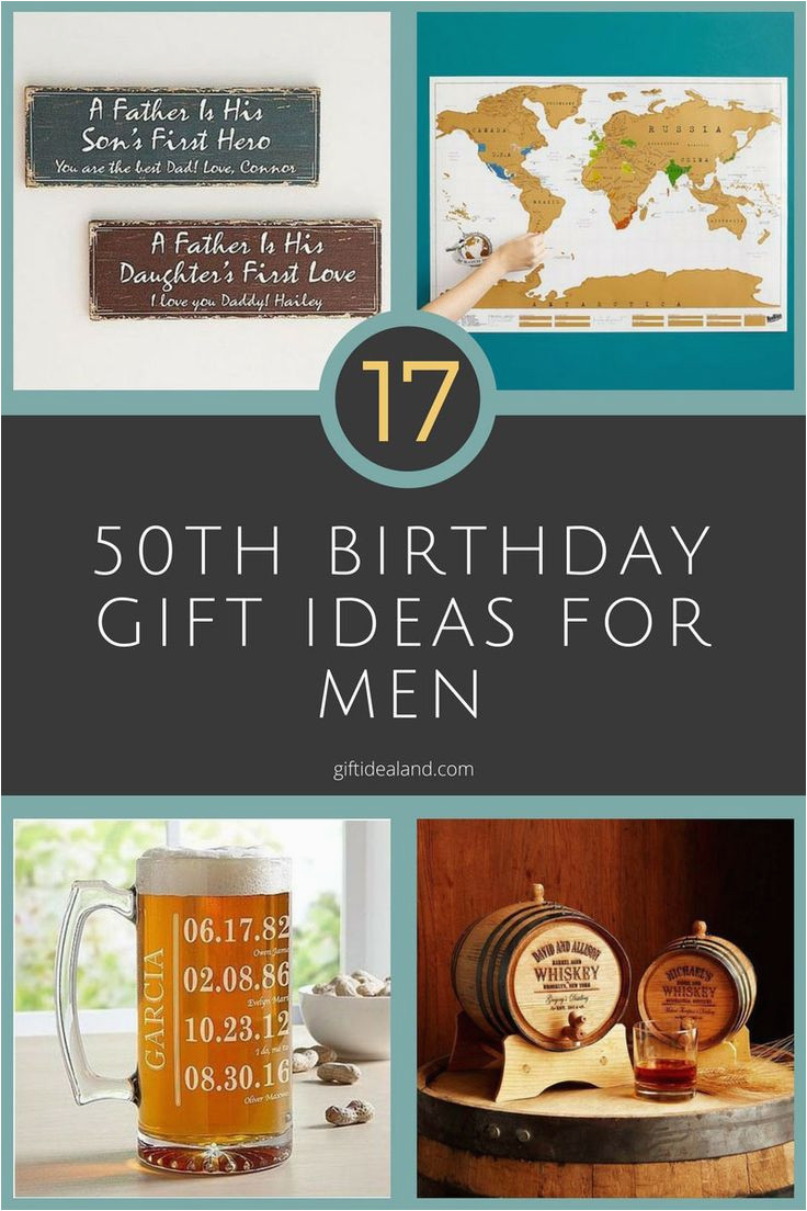 50 Birthday Gift Ideas For Him
 Great 50th Birthday Gifts for Husband