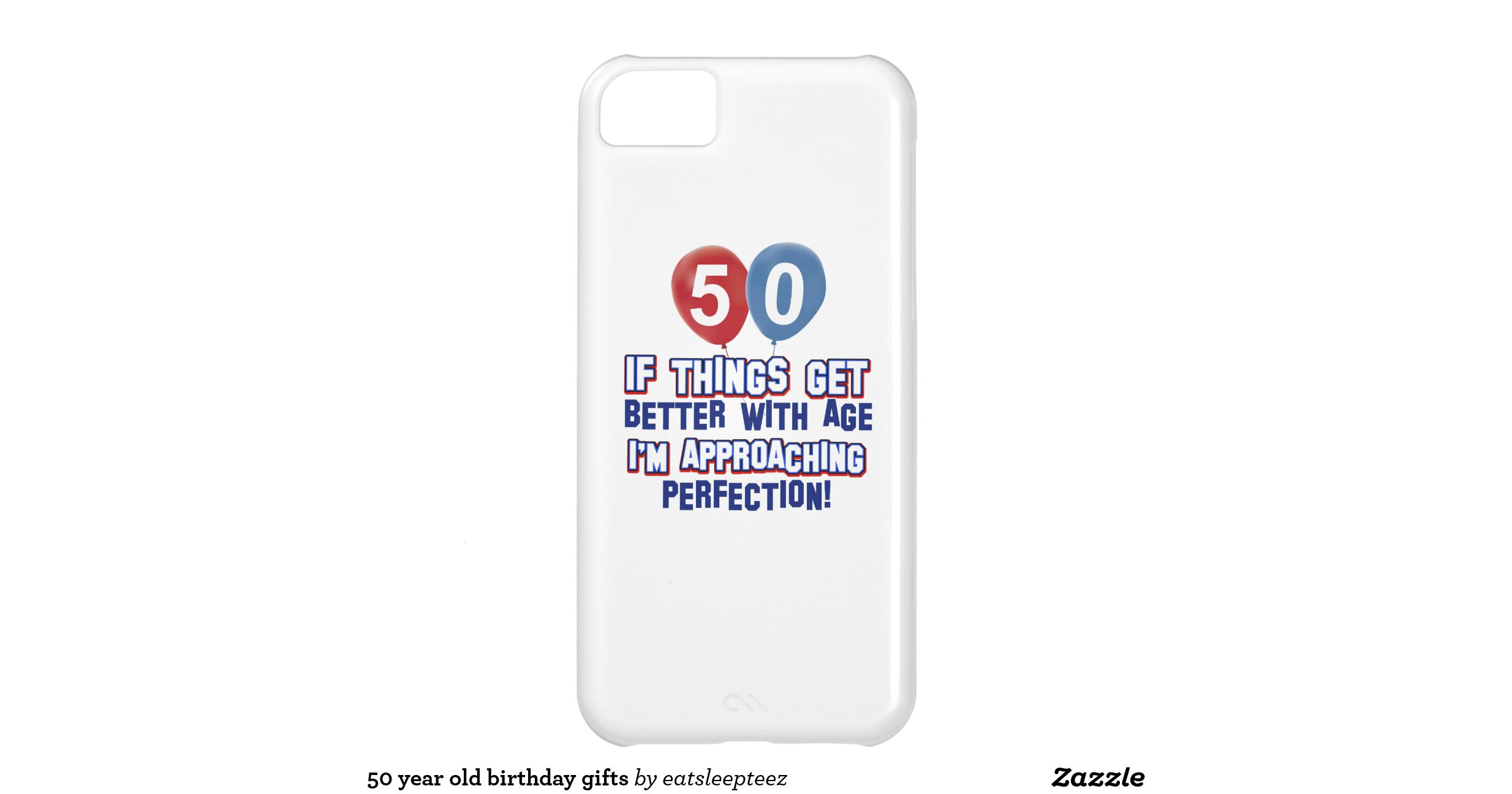50 Year Old Birthday Gifts
 50 year old birthday ts cover for iphone 5c