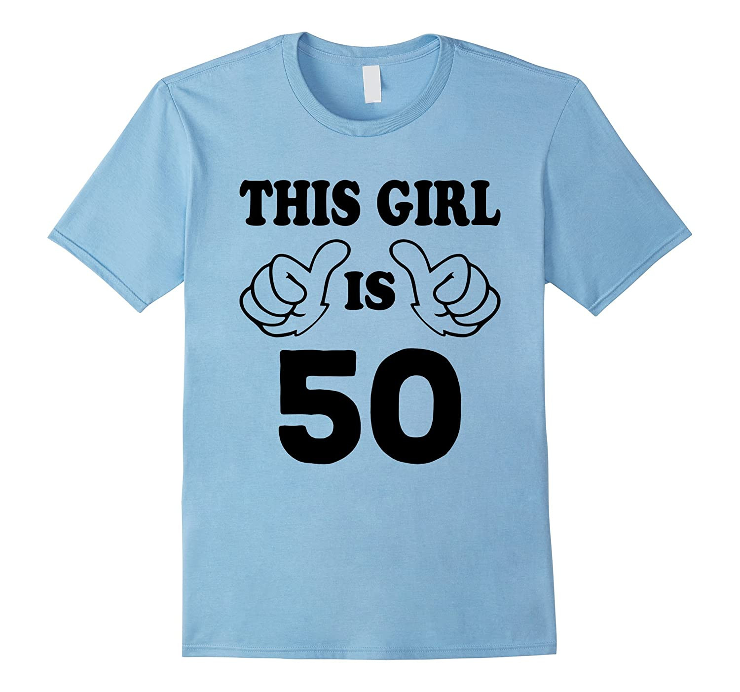 50 Year Old Birthday Gifts
 This Girl is fifty 50 Years Old 50th Birthday Gift Ideas