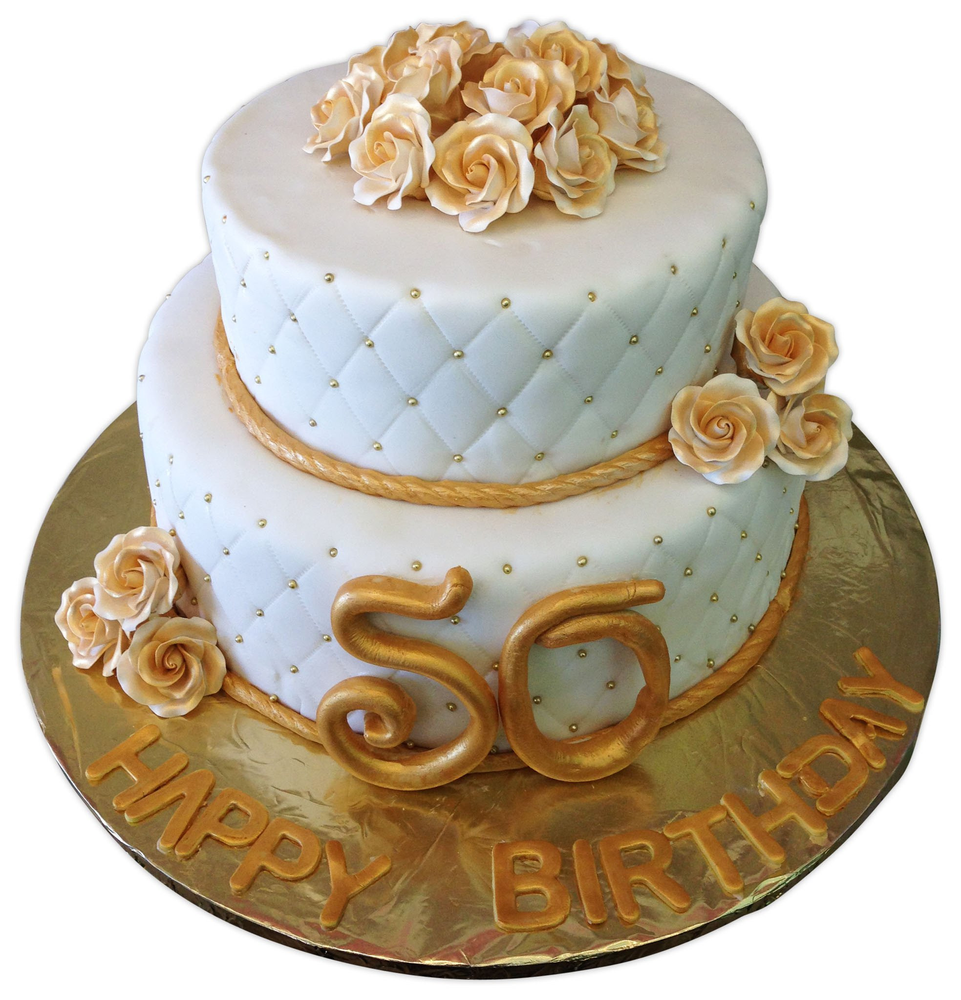 50th Birthday Cake
 Suzy 50th birthday cake Rashmi s Bakery