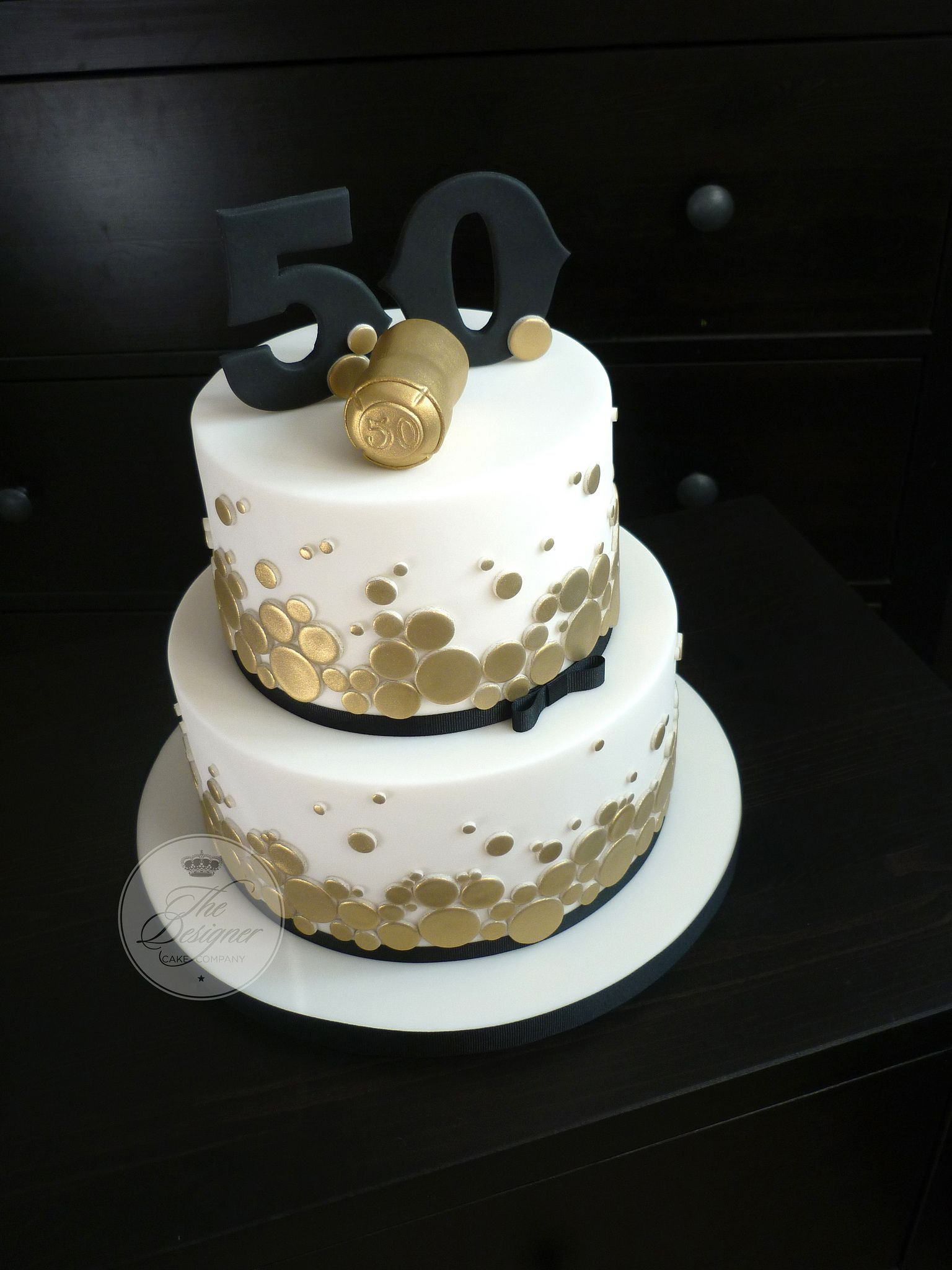 50th Birthday Cake Ideas For Him
 Champagne themed 50th birthday cake