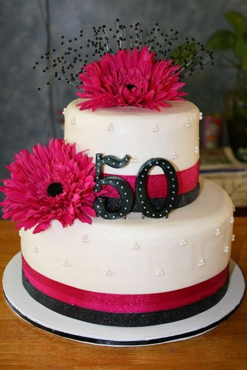 50th Birthday Cakes For Her
 34 Unique 50th Birthday Cake Ideas with My Happy