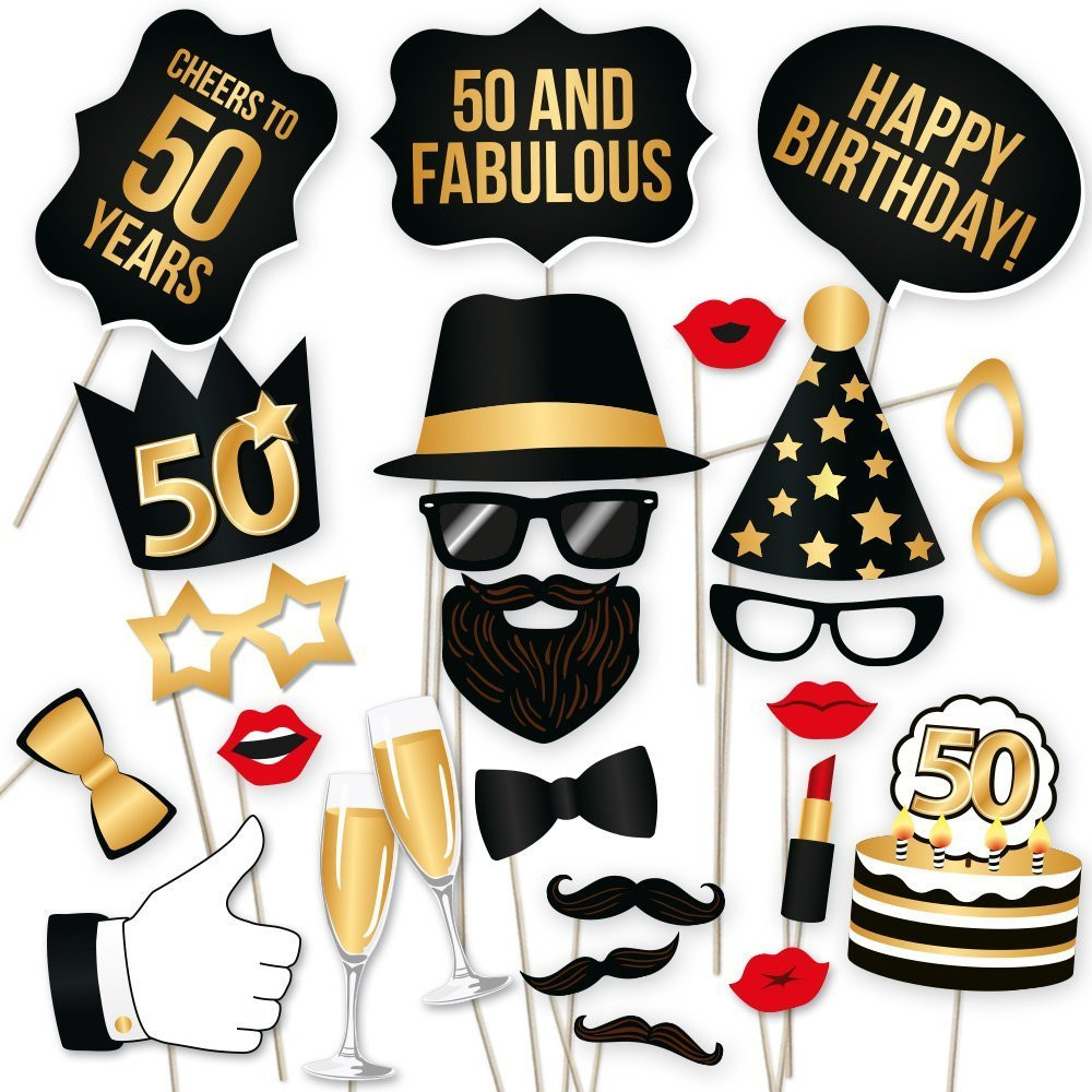 50th Birthday Decor
 Amazon 50th BIRTHDAY DECORATIONS & PARTY SUPPLIES