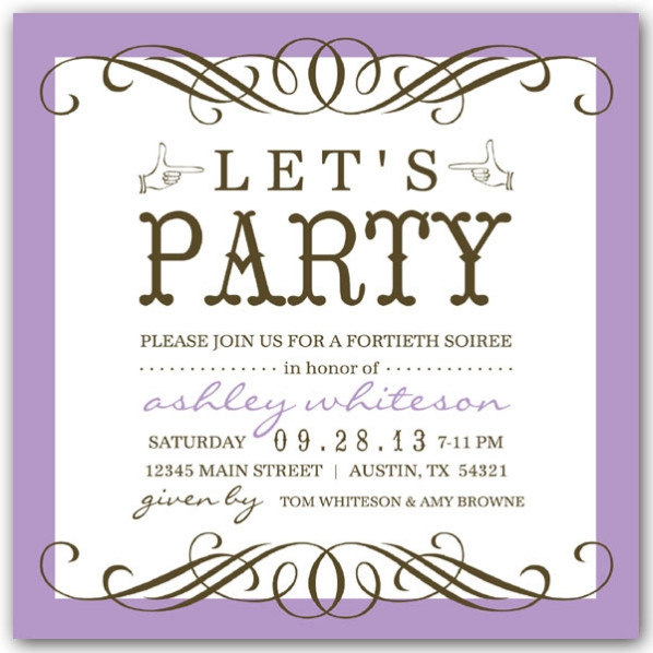 50th Birthday Invitation Wording
 50th birthday party invitation wording – Bagvania