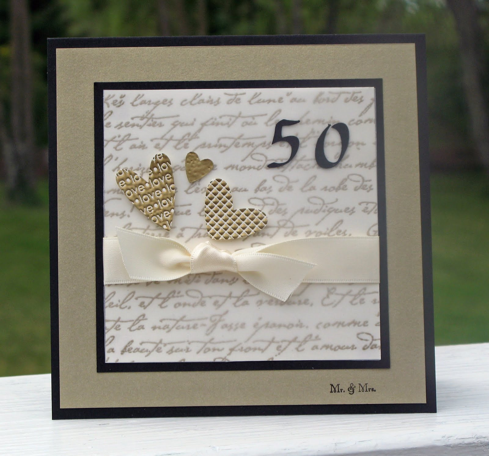 50th Wedding Anniversary Gift
 Turtle Creations 50th Wedding Anniversary