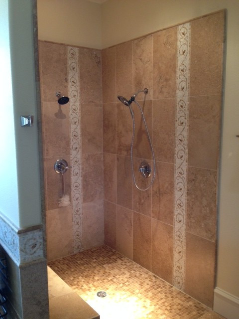 5X7 Bathroom Remodel Pictures
 5x7 walk in shower Farmhouse Bathroom Dallas by