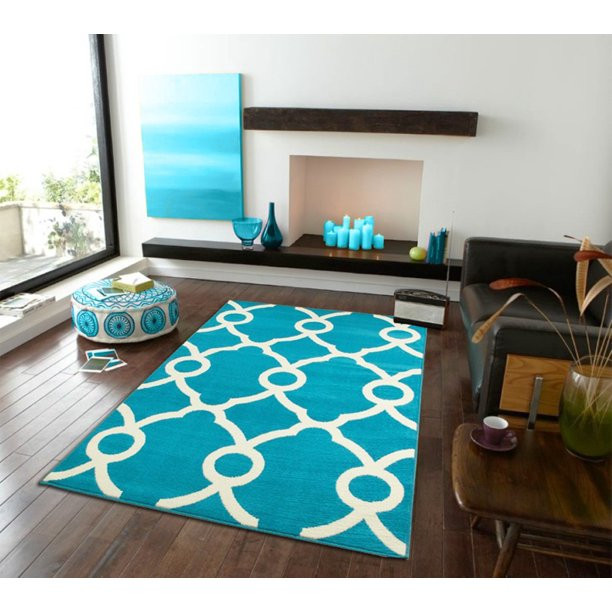 5X8 Rug In Living Room
 Modern Area Rug Under $50 Blue Rugs on Clearance 5x8 Rugs
