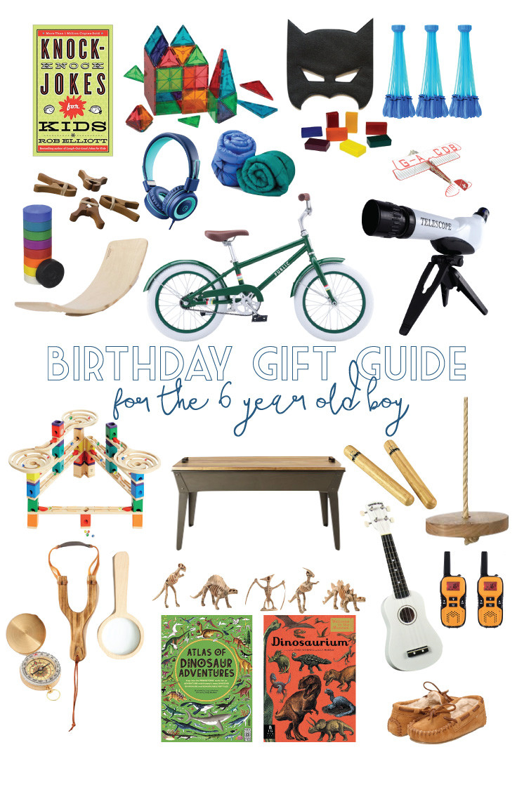 6 Year Old Boy Birthday Gifts
 Gift Guide for the 6 year old boy