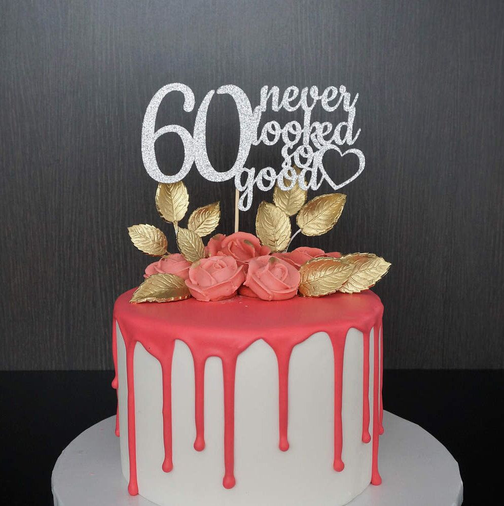 60th Birthday Cake Decorations
 The 25 best 60th birthday cake toppers ideas on Pinterest