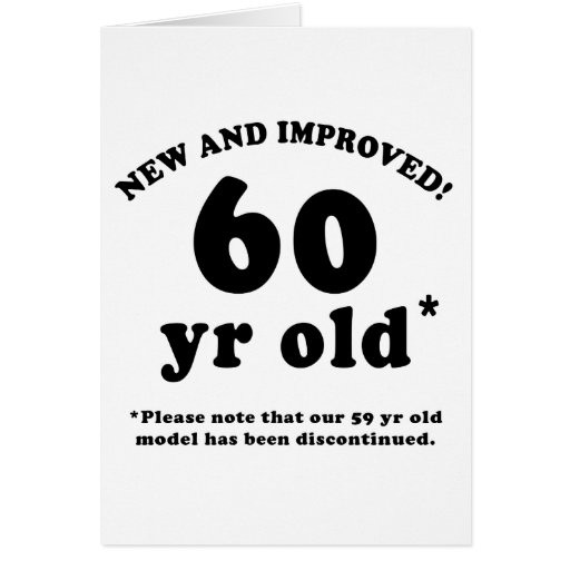 60th Birthday Gag Gifts
 60th Birthday Gag Gifts Card