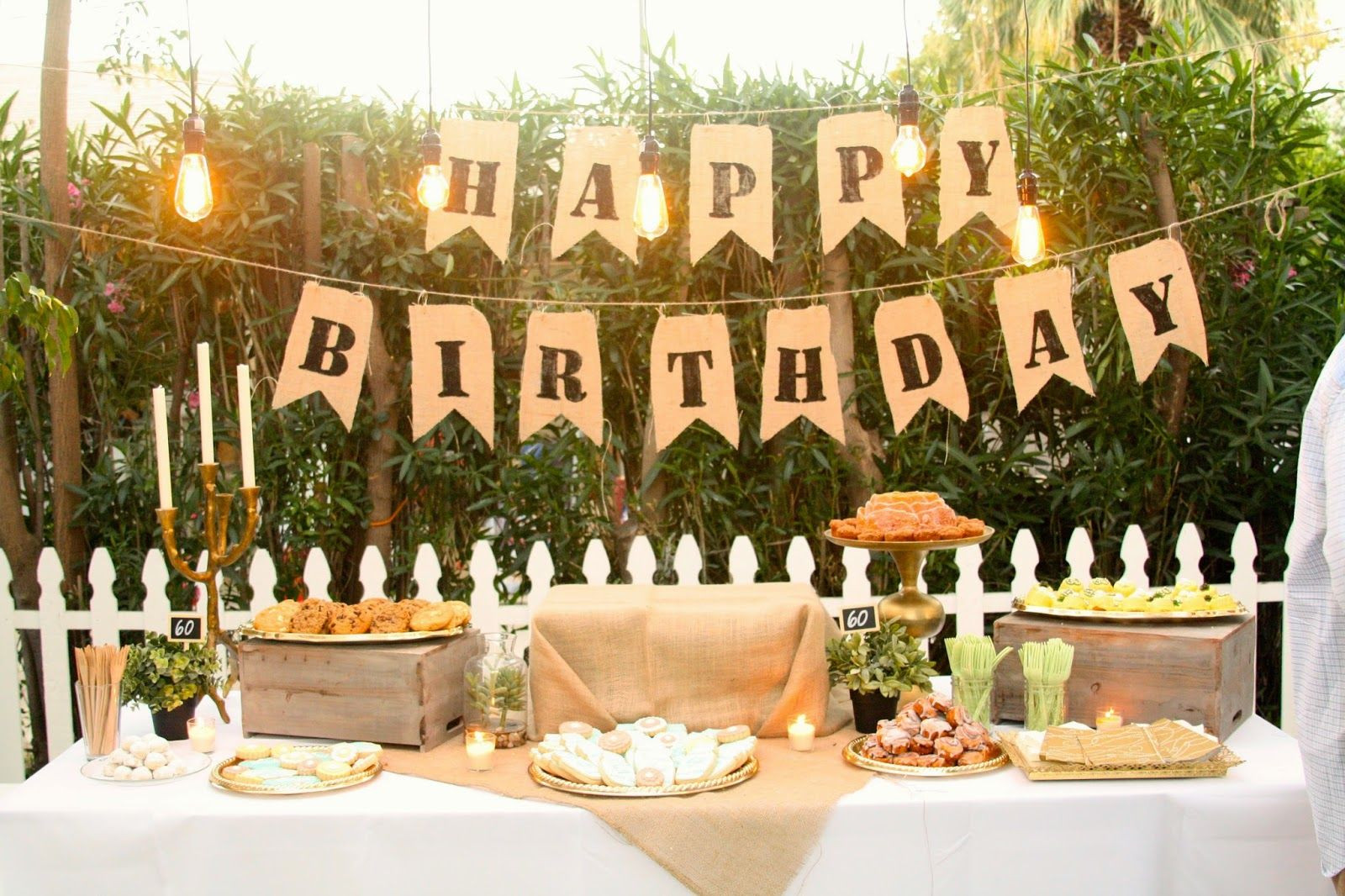 60th Birthday Party Ideas
 TUESDAYS WITH DORIE 60th birthday ideas