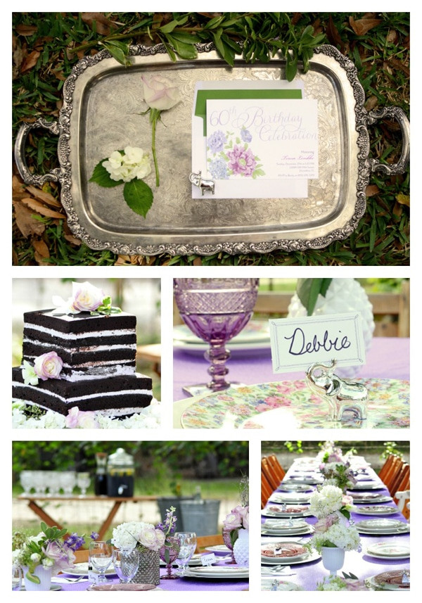 60th Birthday Party Ideas
 Vintage 60th Birthday Celebration Pretty My Party