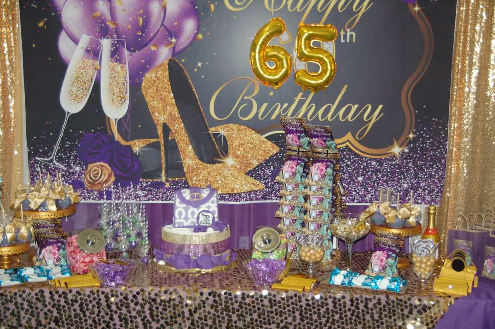 65th Birthday Decorations
 65th Birthday Birthday Party Ideas 1 of 5