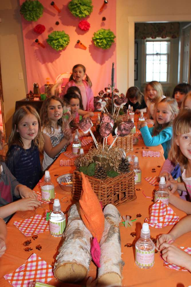 7 Year Old Birthday Party Ideas
 Camping Party for 7 year old girls Birthday Party Ideas