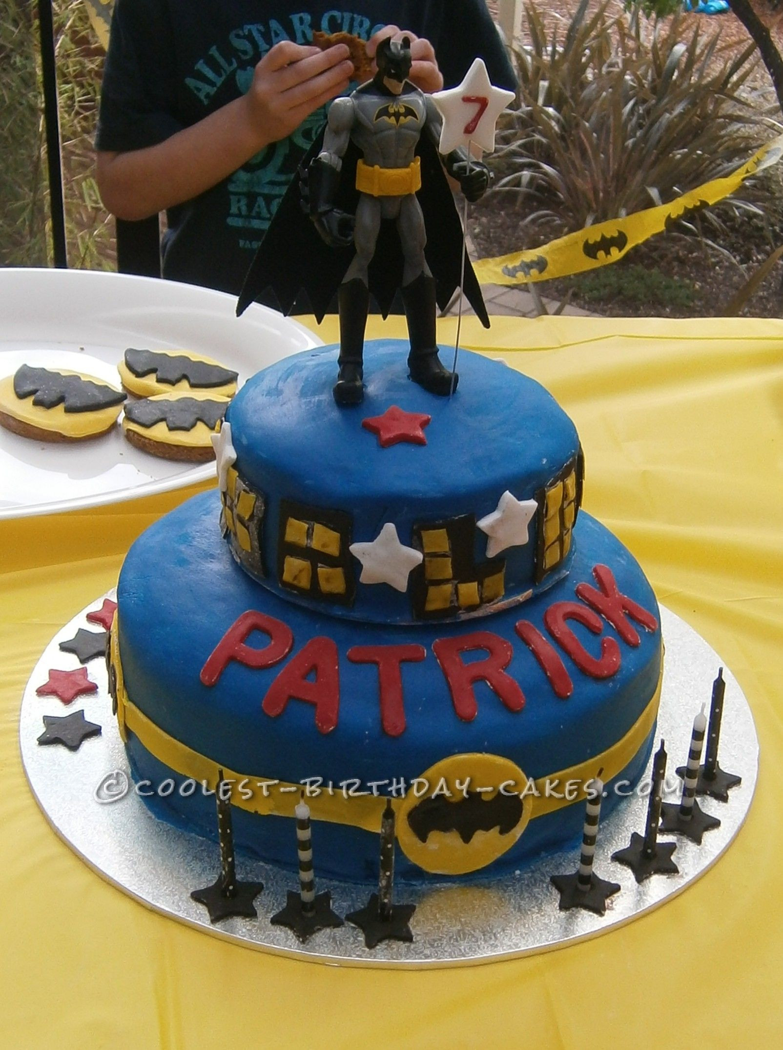 7 Year Old Birthday Party Ideas
 Coolest Batman Cake for 7 Year Old Boy