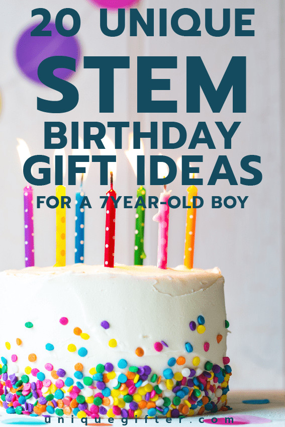 7 Year Old Birthday Party Ideas
 20 STEM Birthday Gift Ideas for a 7 Year Old Boy Unique