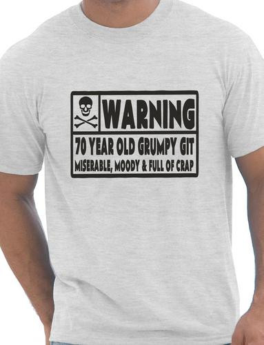 70 Year Old Birthday Gift
 70 Year Old Git Mens Funny 70th Birthday Gift Fathers Day