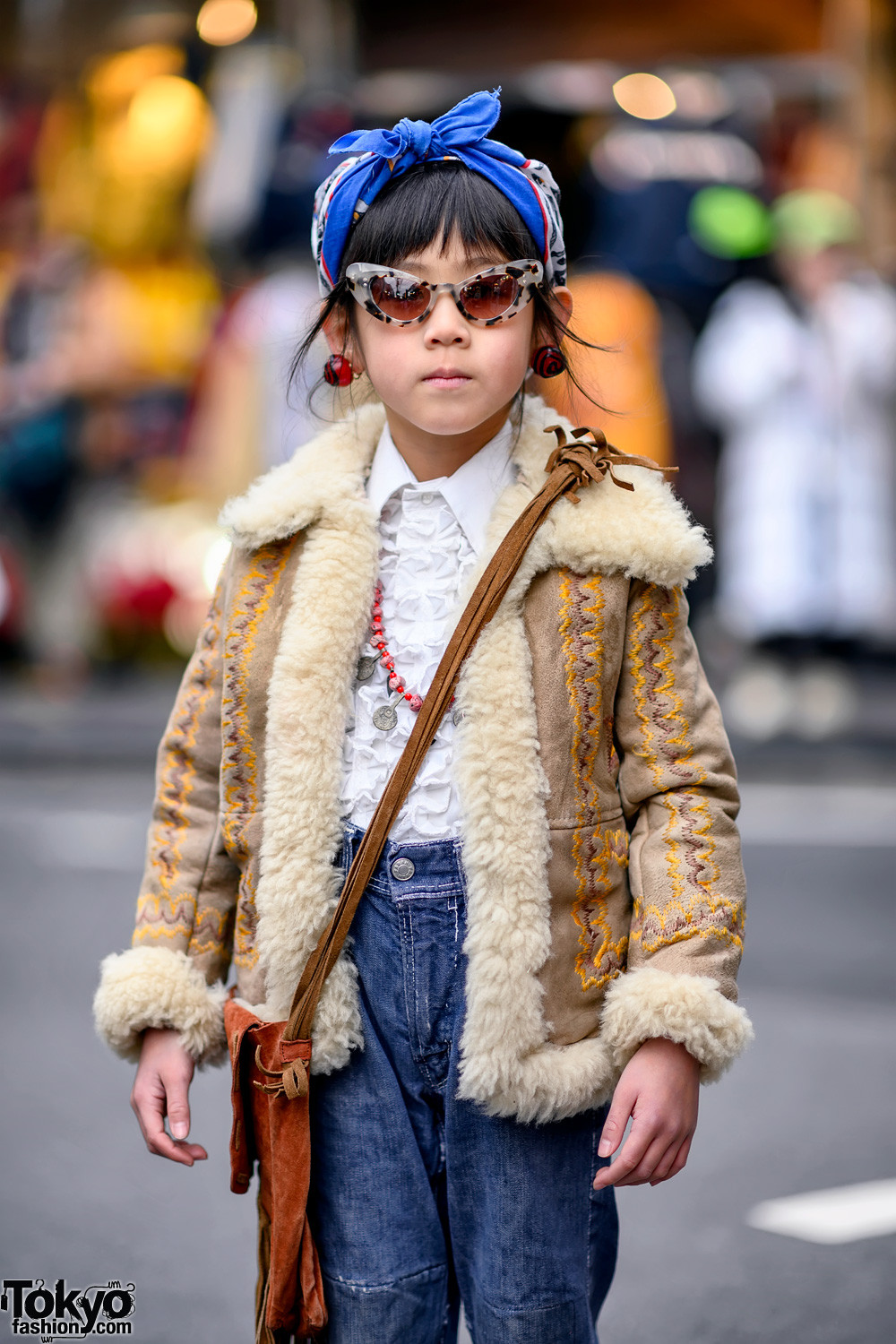 70'S Fashion For Kids/Girls
 6 Year Old Harajuku Girl in 1950s and 1970s Vintage Kids