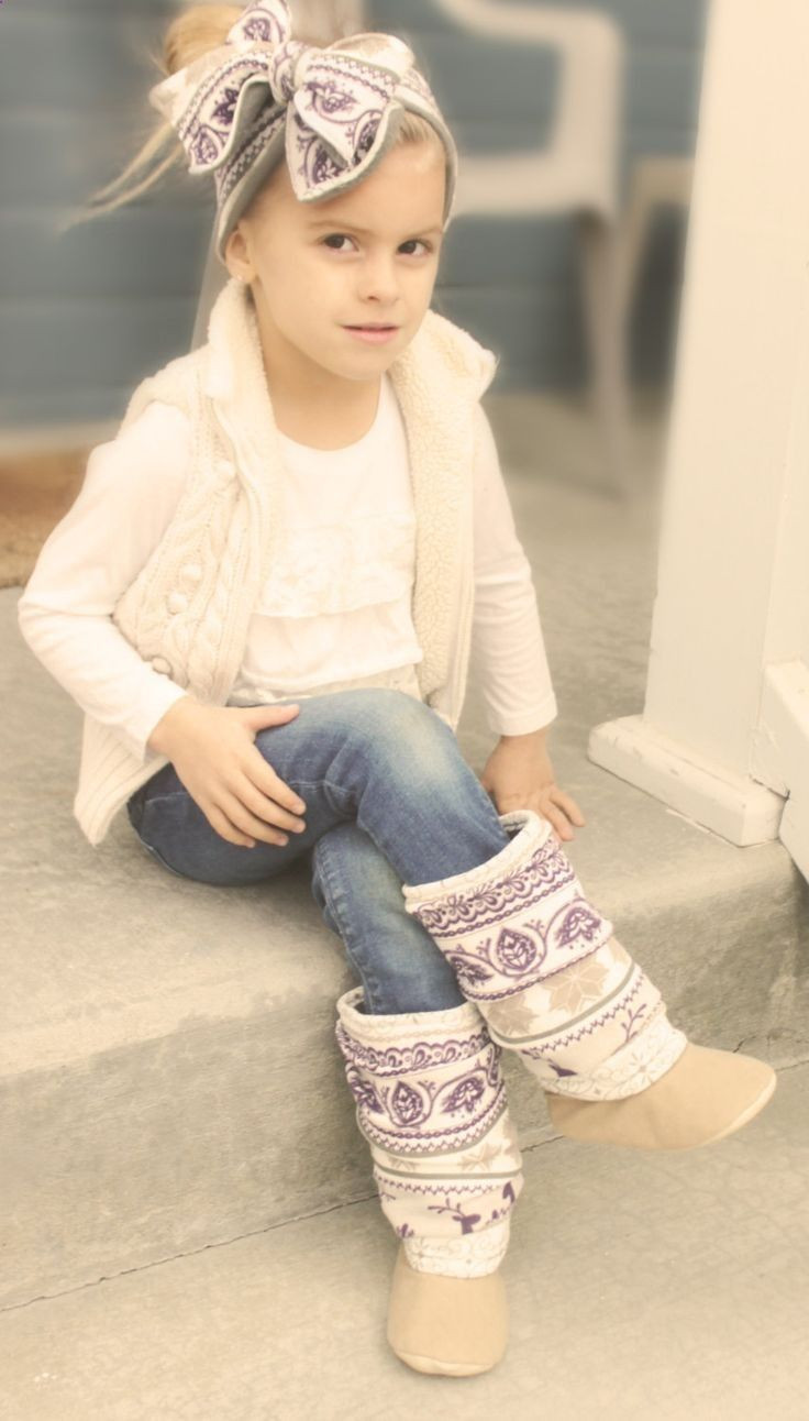 70'S Fashion For Kids/Girls
 Toddler Girl Boots Baby Girl Shoes Soft Soled by