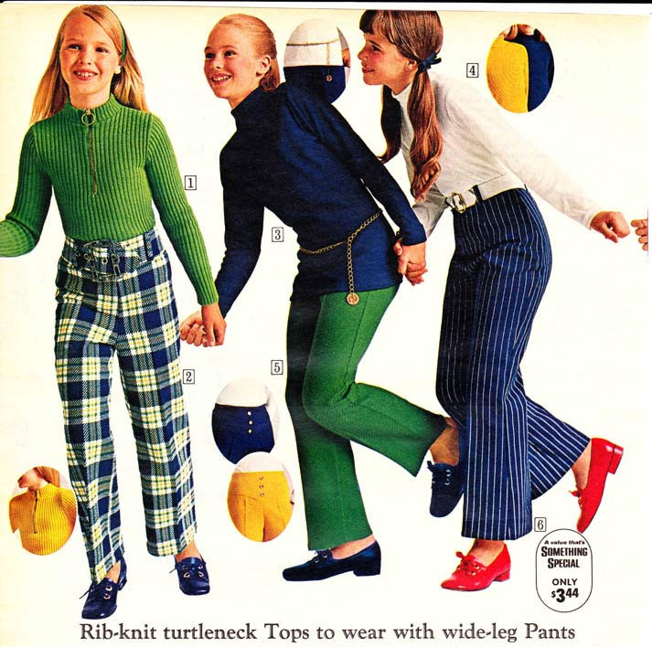 70'S Fashion For Kids/Girls
 1970s Fashion for Women & Girls