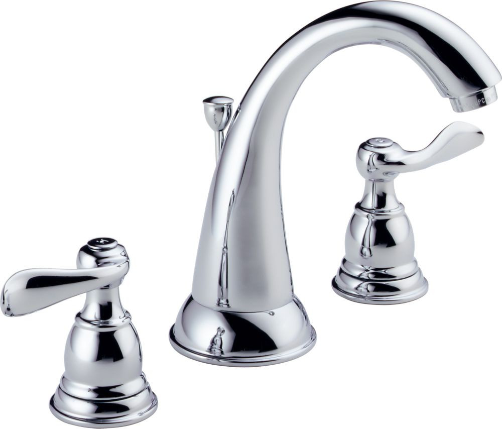 8 Bathroom Faucet
 Delta Foundations 8 Inch Widespread 2 Handle High Arc