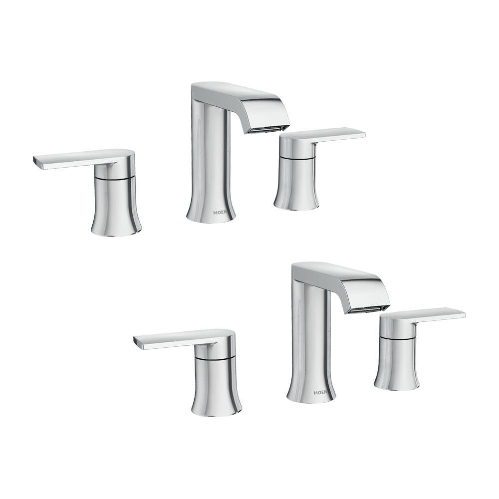 8 Bathroom Faucet
 MOEN Genta 8 in Widespread 2 Handle Bathroom Faucet in