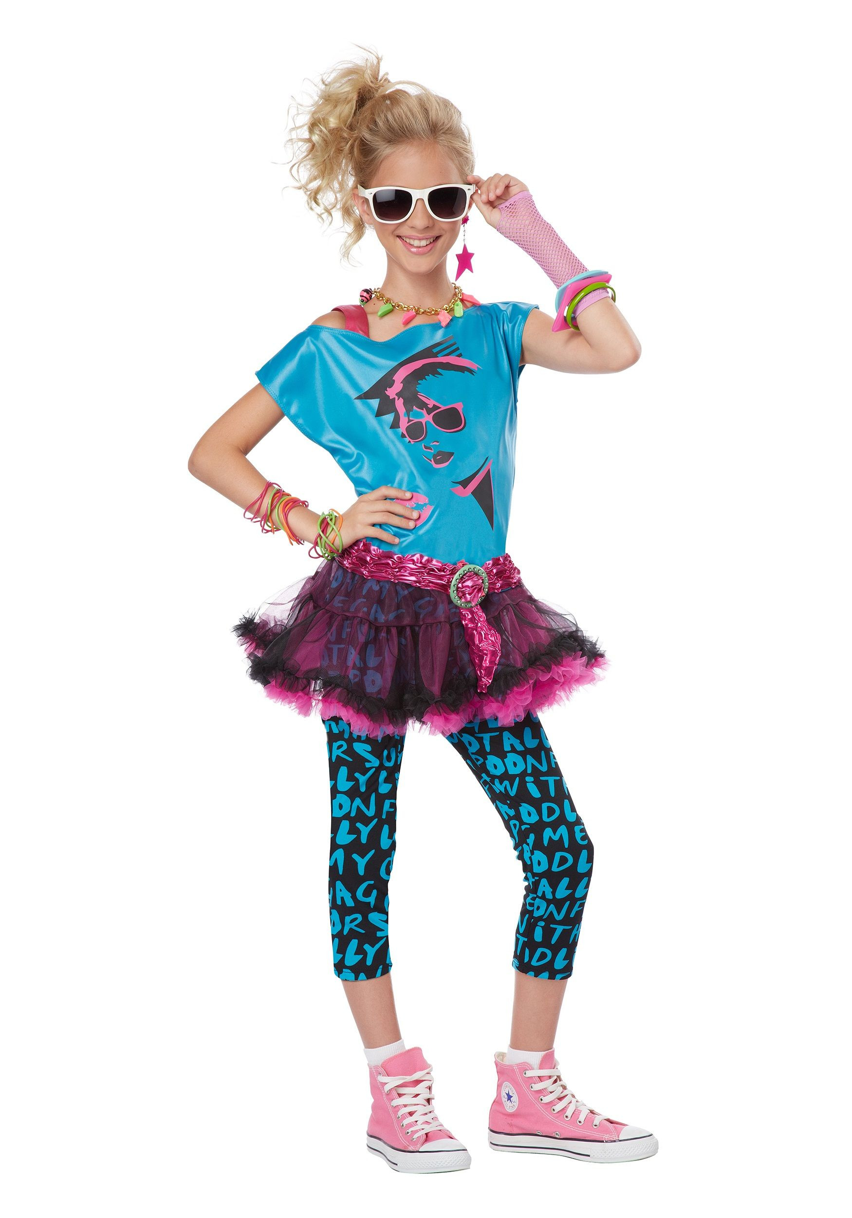 80S Dress Up Ideas For Kids
 diy 80 s girl costume