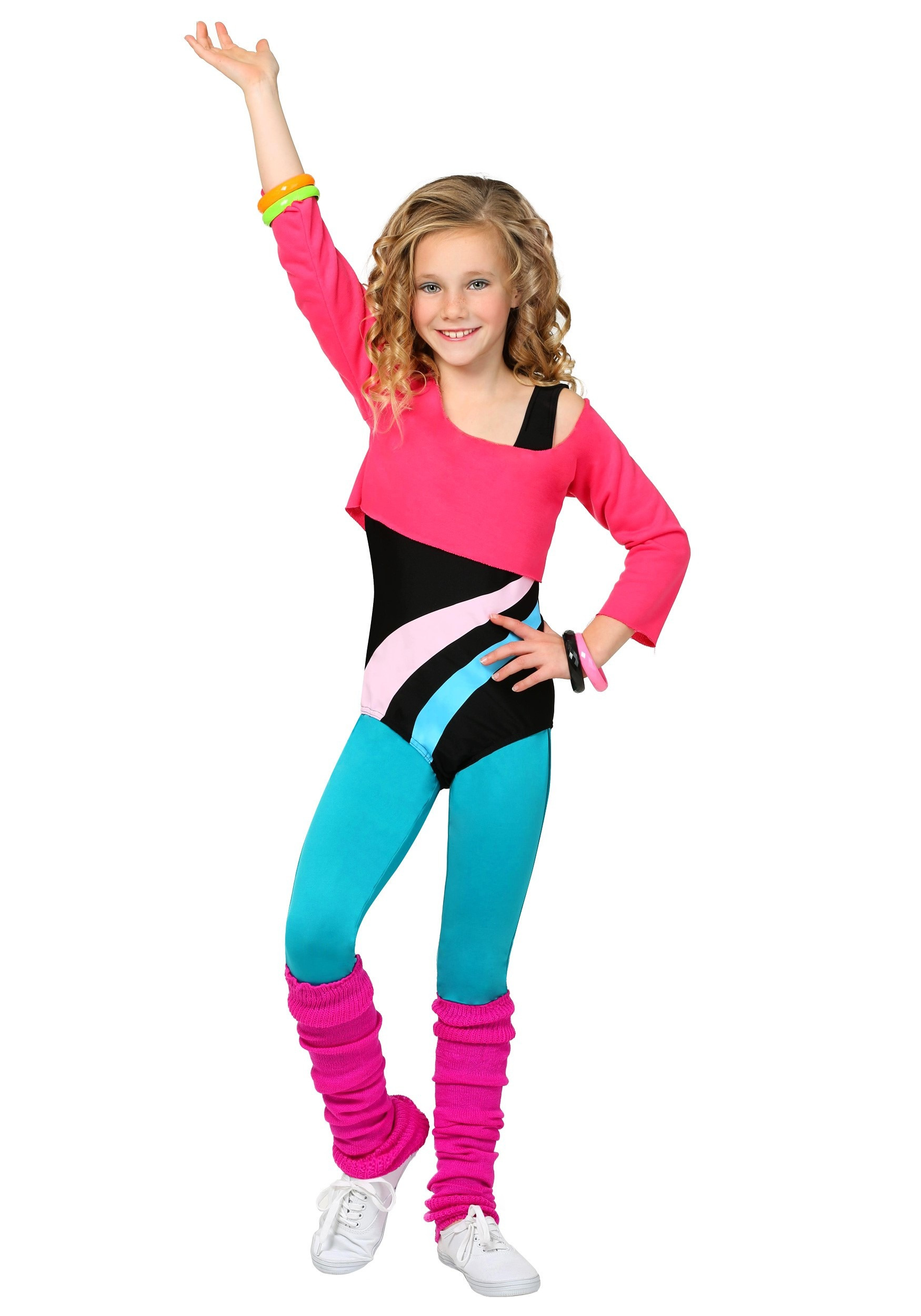 80S Dress Up Ideas For Kids
 Child 80 s Workout Girl Costume