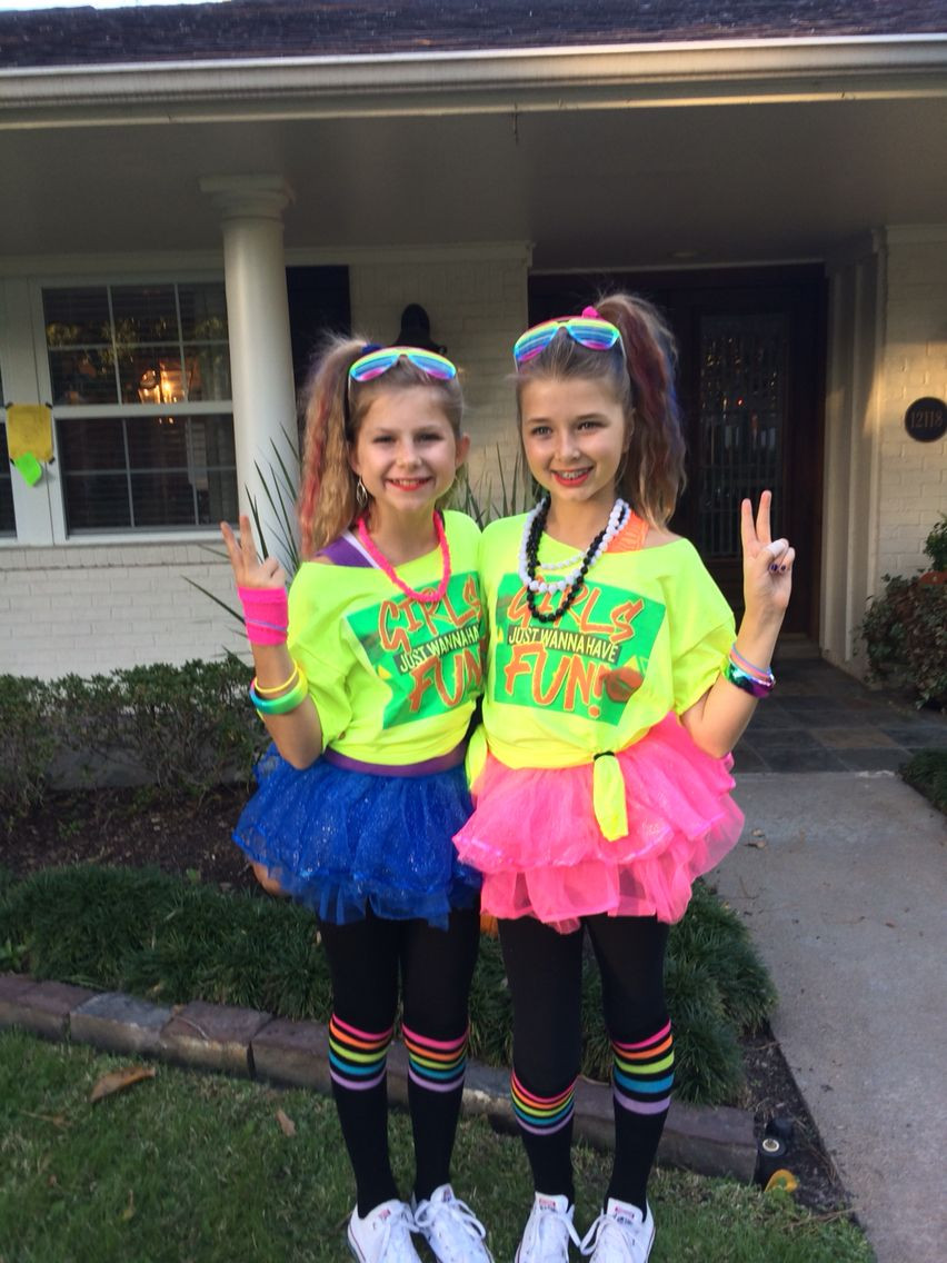 80S Dress Up Ideas For Kids
 Fun girls 80s costume …