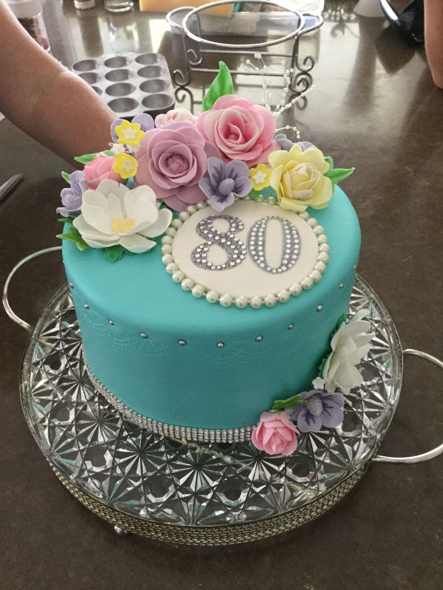 80th Birthday Cake
 32 Elegant Picture of 80Th Birthday Cake Ideas