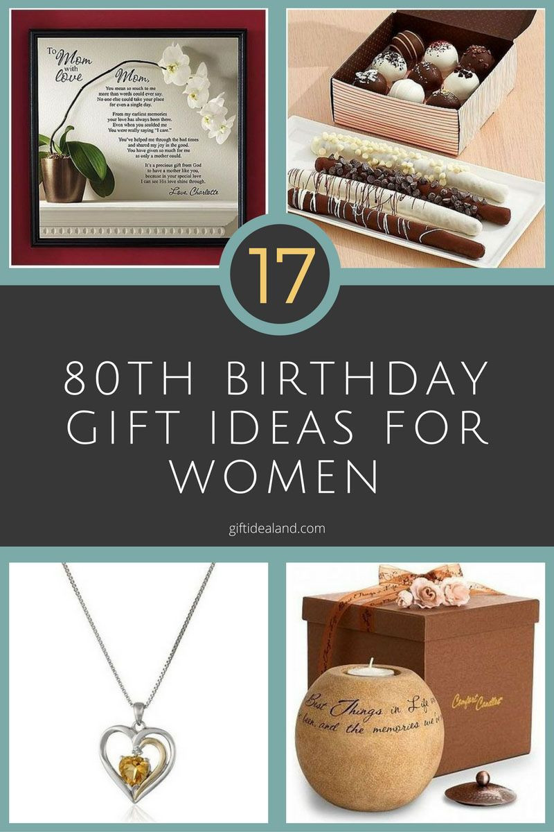 80th Birthday Gift Ideas
 17 Great 80th Birthday Gift Ideas For Women