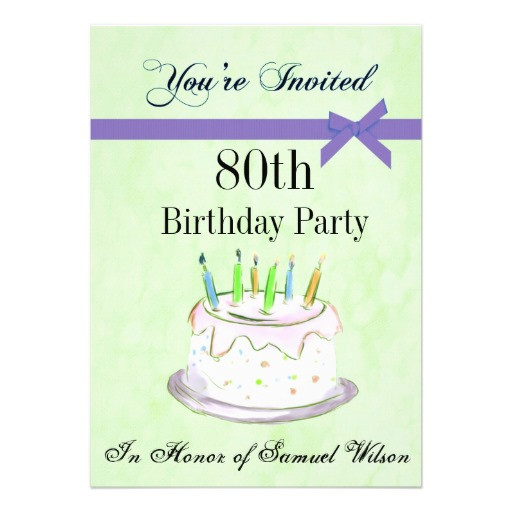 80th Birthday Invitation Templates
 80th Birthday Invitations Templates Ideas