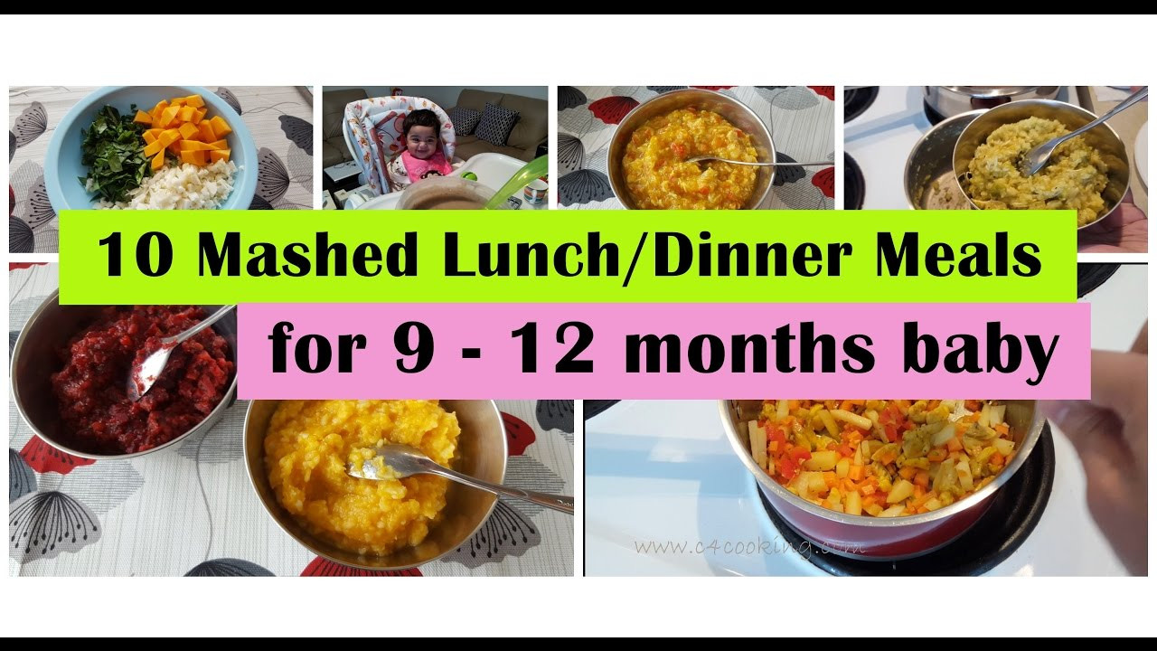 9 Month Old Baby Recipes
 10 Mashed meals for 9 12 months baby