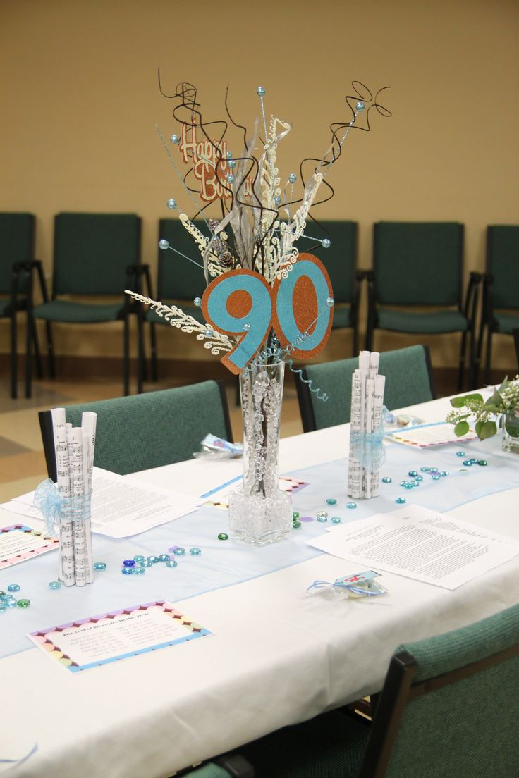 90th Birthday Party Decorations
 25 best images about 90th Birthday Ideas on Pinterest