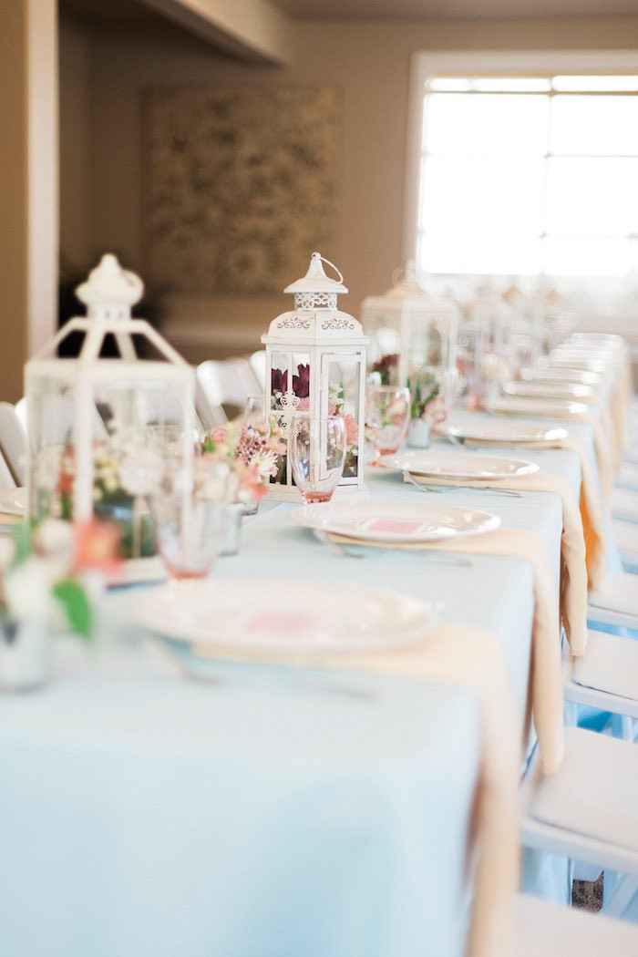 90th Birthday Party Decorations
 Kara s Party Ideas Vintage Garden 90th Birthday Party