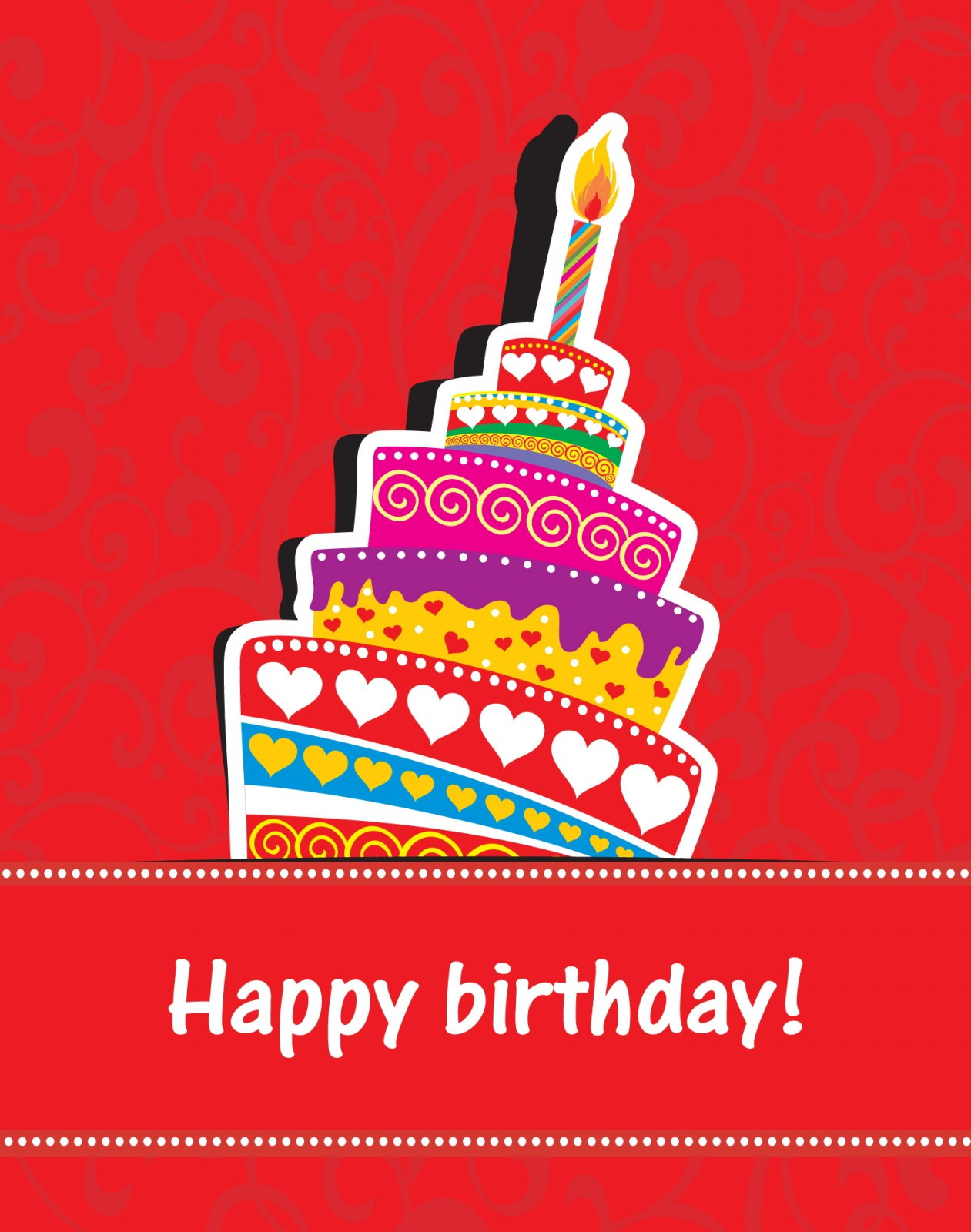 A Happy Birthday Card
 35 Happy Birthday Cards Free To Download – The WoW Style