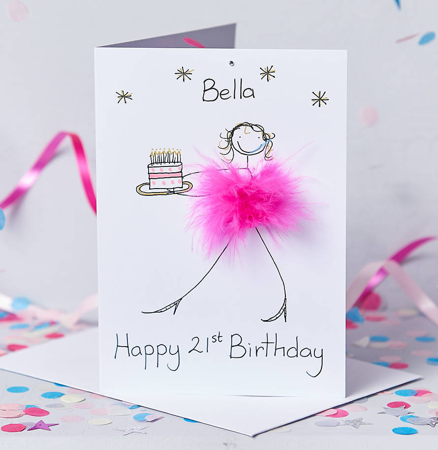 A Happy Birthday Card
 Handmade Personalised Happy Birthday Card By All Things