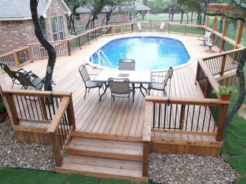 Above Ground Pool Decks Pictures
 40 Uniquely Awesome Ground Pools with Decks