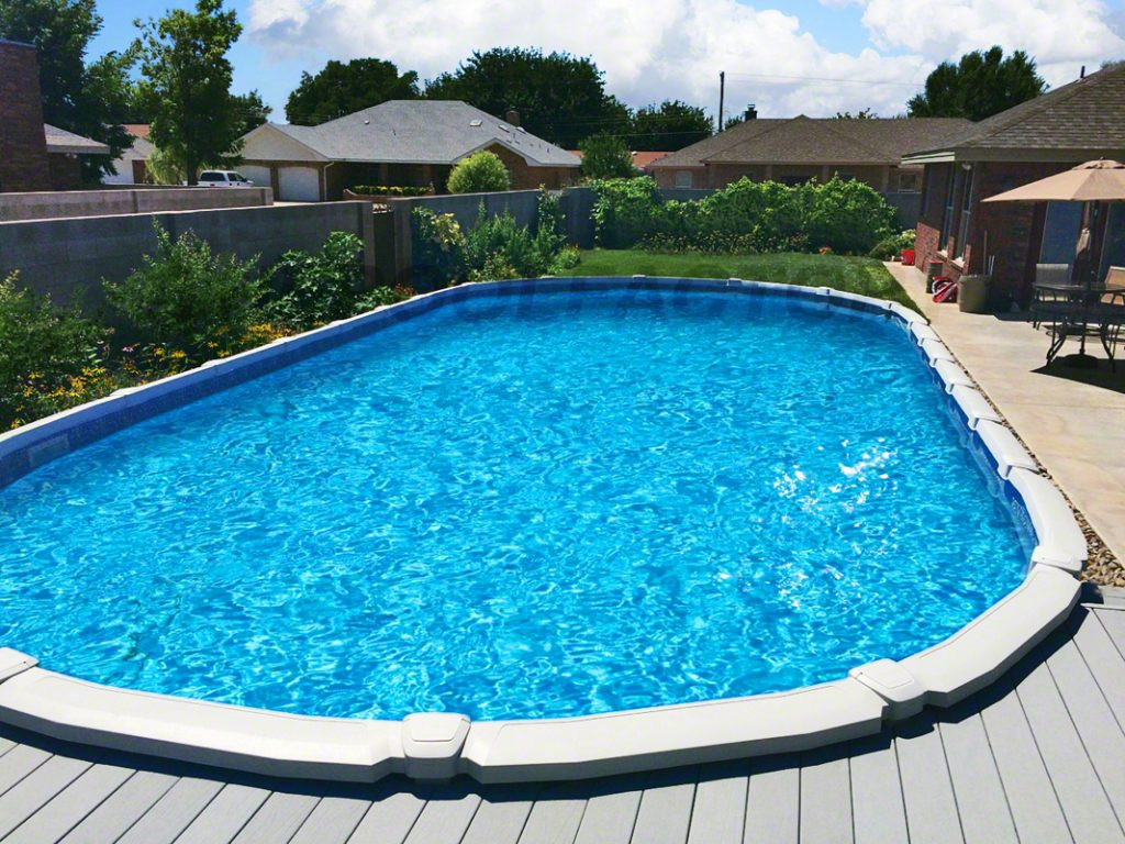 Above Ground Pool Decks Pictures
 Pool Deck Ideas Partial Deck The Pool Factory