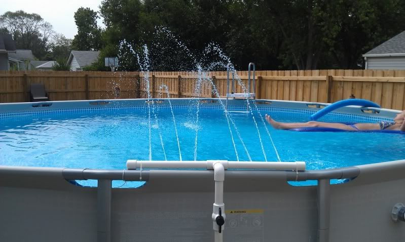 Above Ground Pool Fountains
 Ground Pool water falls