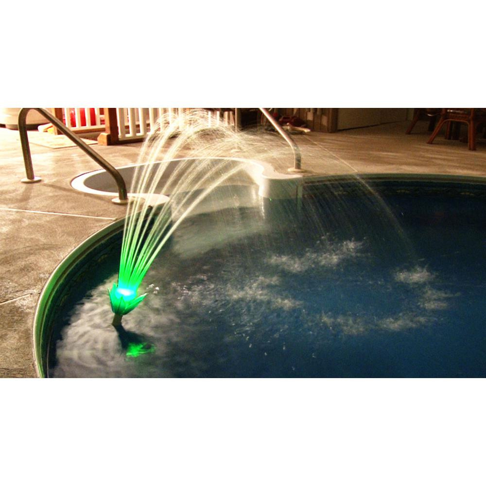 Above Ground Pool Fountains
 Pool Fountain Magic Pool Fountain Color Changing LED