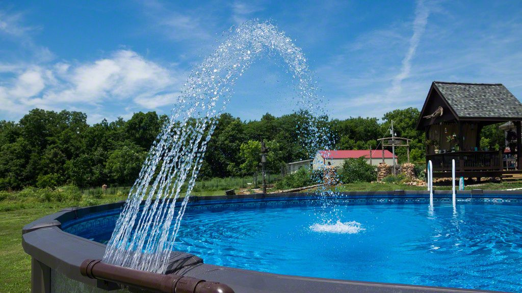 Above Ground Pool Fountains
 Saltwater LX Swimming Pool Gallery The Pool Factory