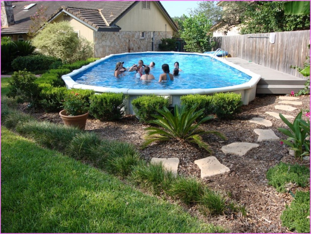 Above Ground Pool Ideas
 Ground Pool Landscaping Ideas – Deshouse