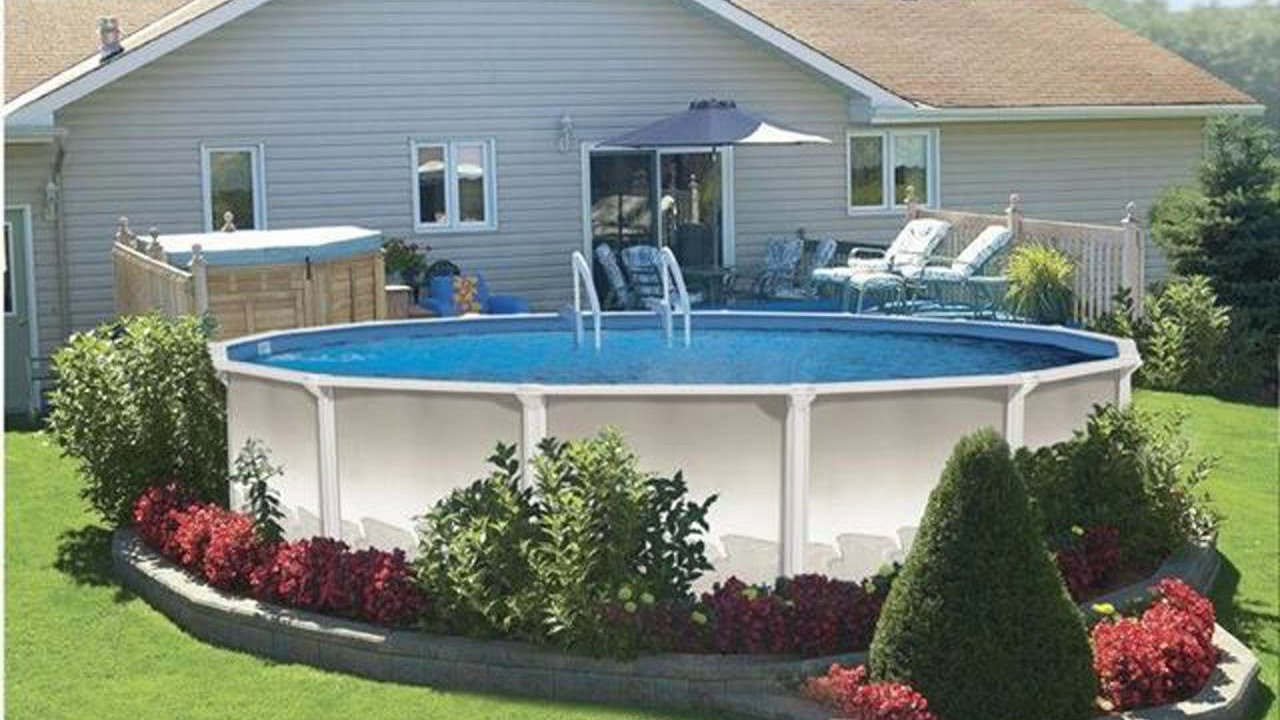 Above Ground Pool Ideas
 Ground Pool Design Ideas