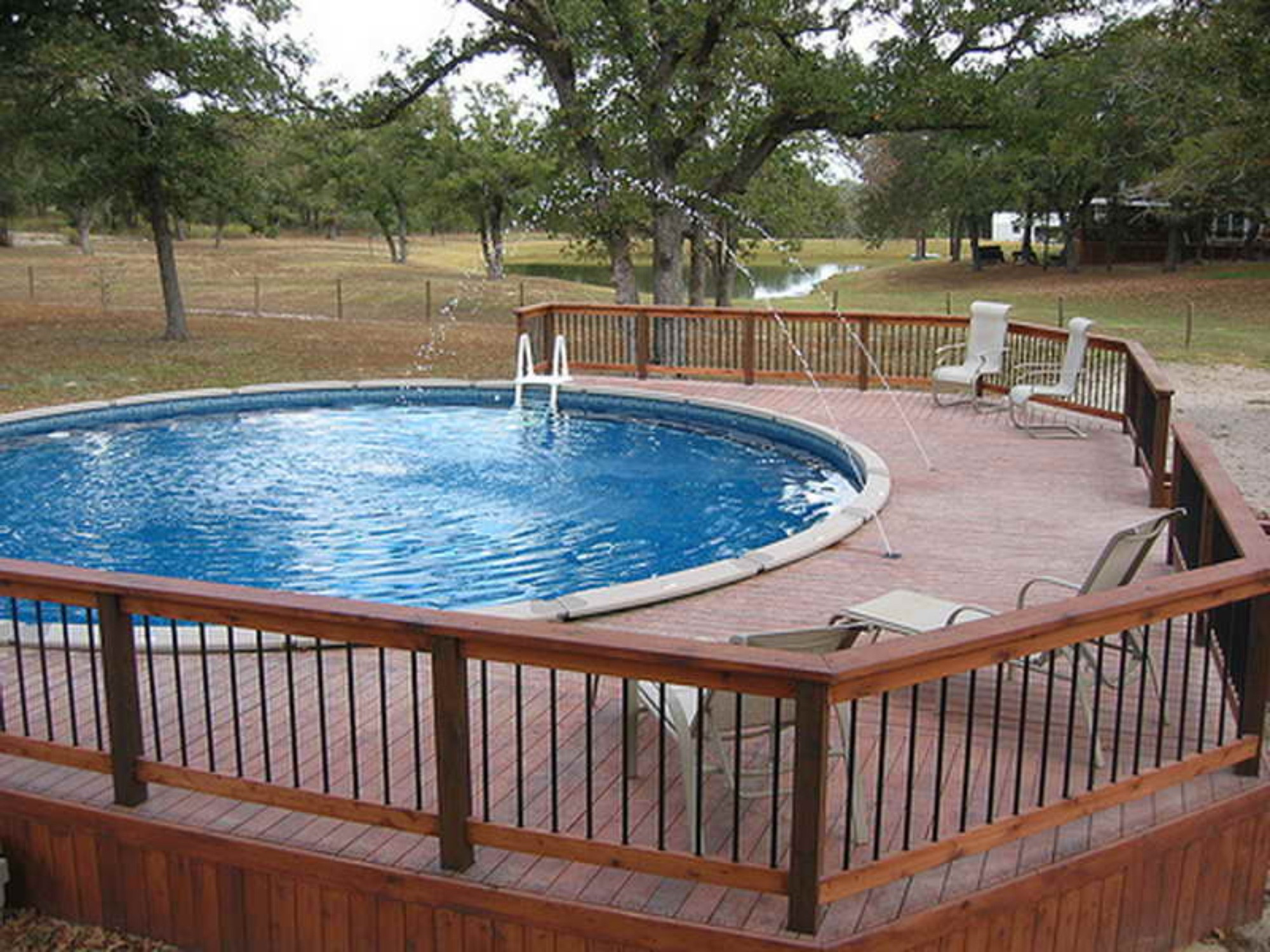 Above Ground Pool Ideas
 50 Best Ground Pools with Decks