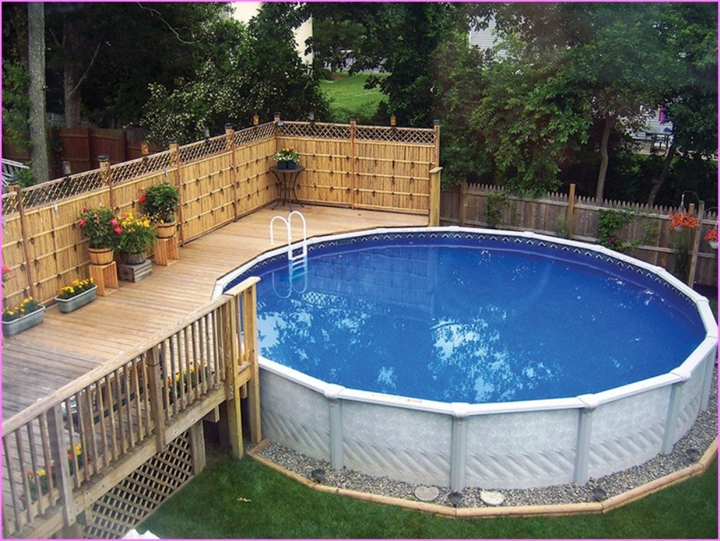 Above Ground Pool Ideas
 Ground Pool Landscaping Ideas – Deshouse