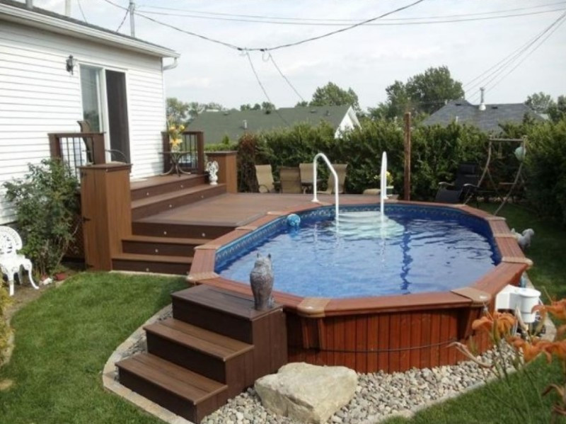 Above Ground Pool Ideas
 Ground Pool Landscaping Ideas Pool and Landscape